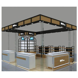 China High End Brand Cosmetic Shop Furniture Design , Practical Cosmetic Display Units supplier