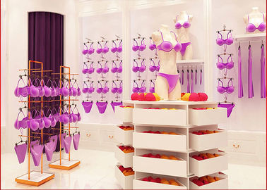 China Women Underwear Clothing Display Showcase For High End Clothing Specialized Store supplier