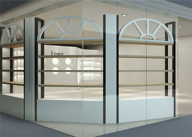 China Nordic Design Cosmetic Display Cabinet And Showcase For Luxury Skin Care Shop supplier