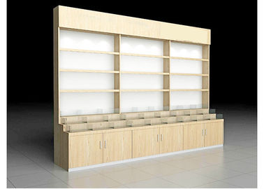 China Beautiful Practical Pharmacy Display Racks For Health Care Products / Western Drug supplier