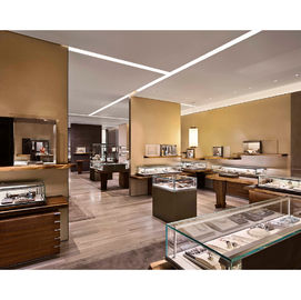 China Luxury Style Customized Watch Showcase Watch Shop Kiosk Store Furniture Design supplier