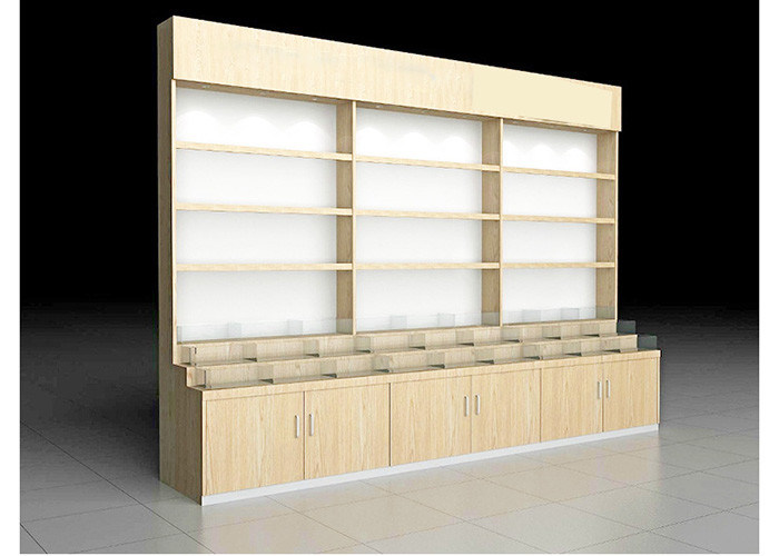 Beautiful Practical Pharmacy Display Racks For Health Care Products