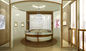 Eco Friendly Wood Jewelry Display Showcase For Luxury Accessories Store supplier