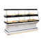 High End Glass Bakery Display Cases Non Refrigerated Non Toxic Materials supplier