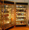 Fashion Metal Jewelry Display Showcase / Retail Glass Display Cabinet Custom Logo supplier