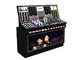 Elegant Retail Makeup Display Stand Delicate With Healthy Black Paint Material supplier