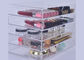 Plexiglass Acrylic Display Showcase / Lipstick Storage Case Multi Functional With Drawer supplier