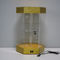 Beautiful Rotatable Acrylic Display Stands Rack Yellow Base Lockable With Led Light supplier