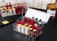 Clear Cosmetic Acrylic Display Box , Lipstick Acrylic Makeup Storage Turn Over Design supplier