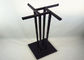 Steel Black Clothing Metal Display Racks And Stands With Two / Three / Four Arms Available supplier