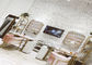 Fashion Firm Nail Polish Wall Rack , Perfume Display Rack Iron Material Customized Styles supplier