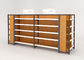 Nakajima Style Wooden Metal Shelving Unit Multi Storey For Supermarket / Shopping Mall supplier