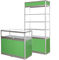 Hierarchical Metal Pharmacy Cabinet , Green Pharmacy Storage Racks High Capacity supplier