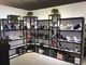 Simple Popular Metal Retail Shoe Shelves Stand Showcase Customized Design supplier