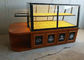 Customized Modern Style Bakery Display Cabinet Gondola With LED Light supplier