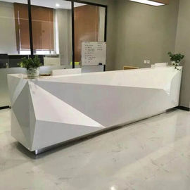 China Fashionable Shape Reception Desk Display Case Luxury For High End Company supplier