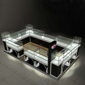 Shopping Mall Custom Glass Display Cases LMQ-057 For Brand Jewelry Store supplier