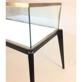 Luxury Transparent Jewelry Glass Display Cabinet Shopping Mall With Locks supplier