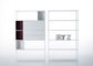 Wall Mounted Commercial Clothing Racks ,  Boutiques Retail Clothing Display supplier