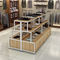 Delicate Shoe Store Display Shelves / Commercial Shoe Display Rack With Cabinet supplier