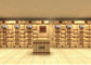 Various Shapes Shoe Store Display Shelves / Footwear Display Stands Any Color Available supplier