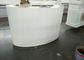 Company / Hotel Reception Desk Display Case With White Eco Friendly Baking Paint supplier