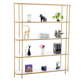 Fashion Metal Display Racks And Stands 4 Layers Strong Load Bearing Not Easy Deform supplier