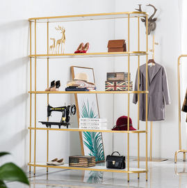 Fashion Metal Display Racks And Stands 4 Layers Strong Load Bearing Not Easy Deform supplier