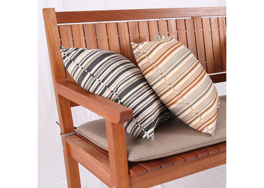 Exquisite Solid Wooden Outdoor Furniture / Solid Wood Garden Furniture Not Easy Deform supplier