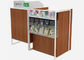 Simple Chinese Pharmacy Store Display Cashier Show Counter Customized Shape supplier