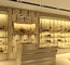 Luxury Customized Ladys Shoe Store Display Shelves Gondola Cashier Desk For Brand Store supplier